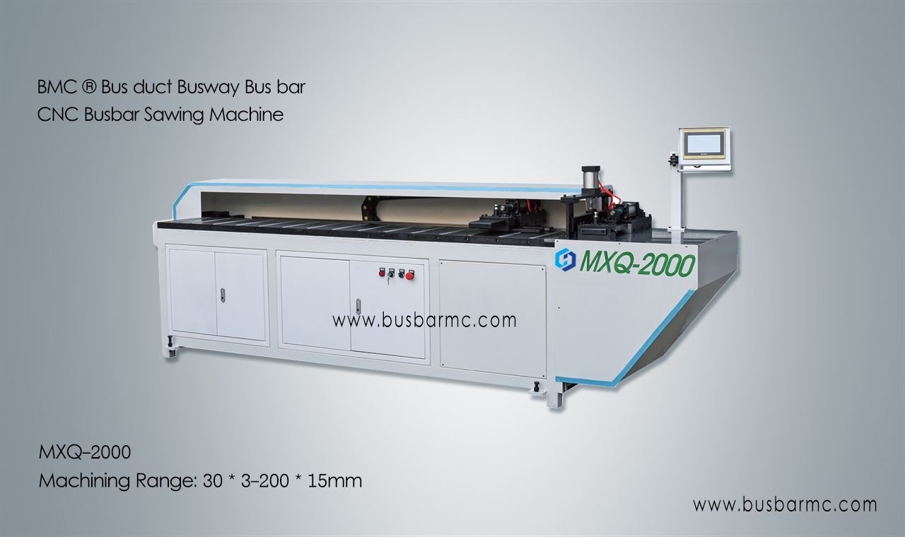 HQ2000-S CNC Copper busbar sawing machin