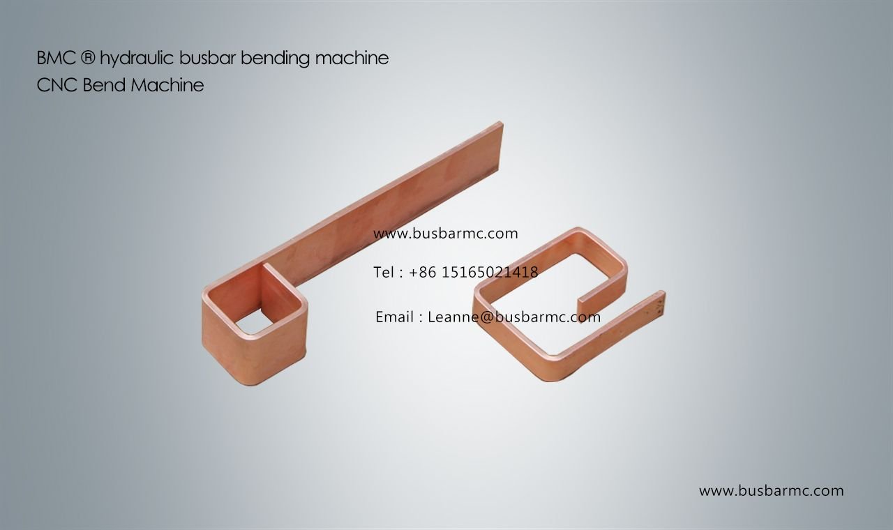 copper busbar Flat curved sample