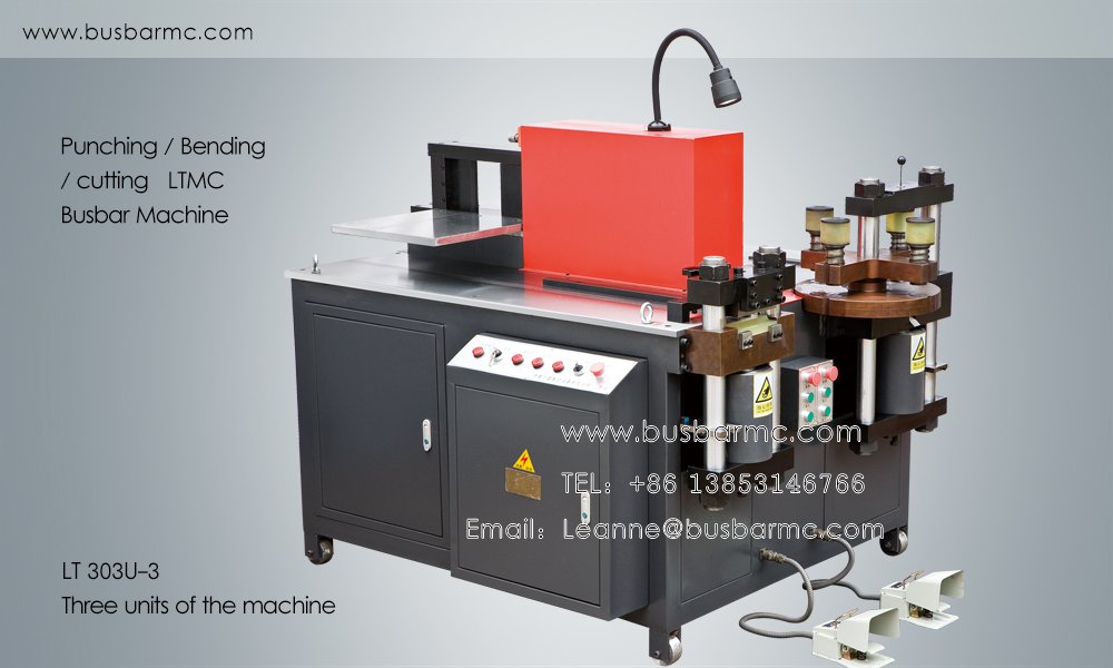 Busbar Punching Shearing Bending Machine