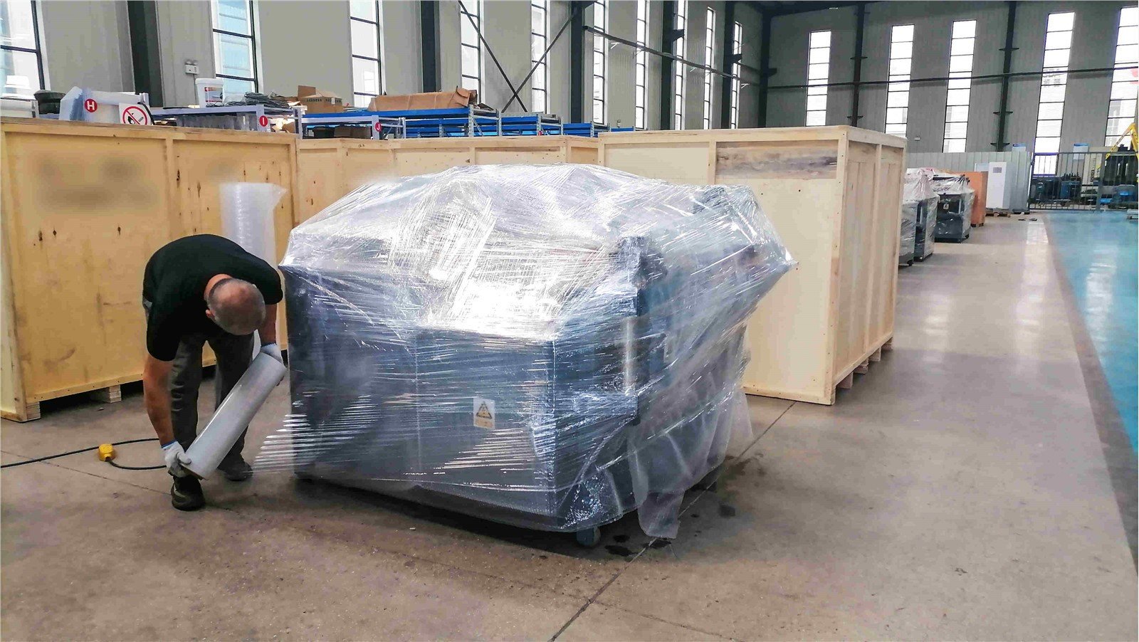 copper busbar processing machine