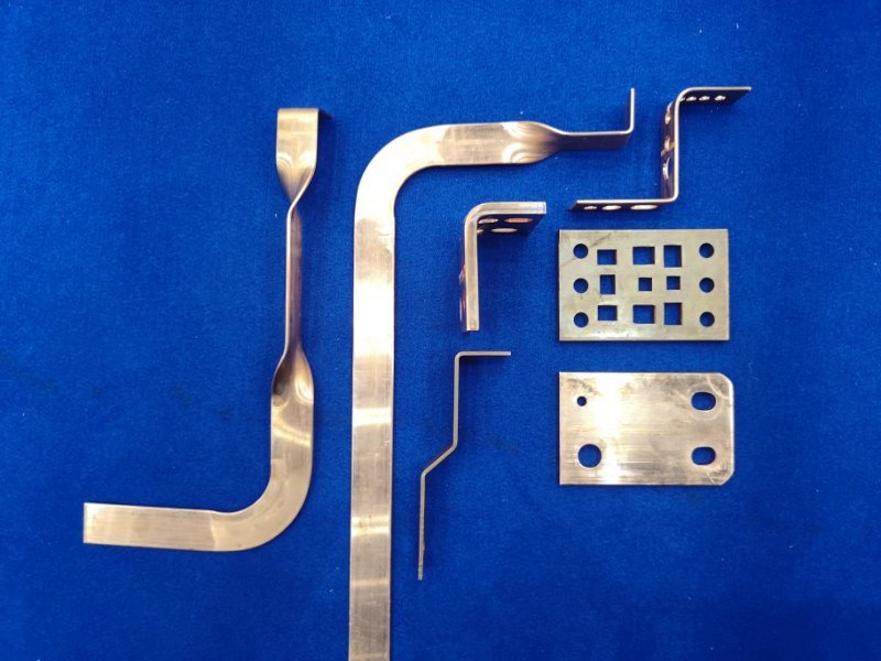 copper busbar processing machine