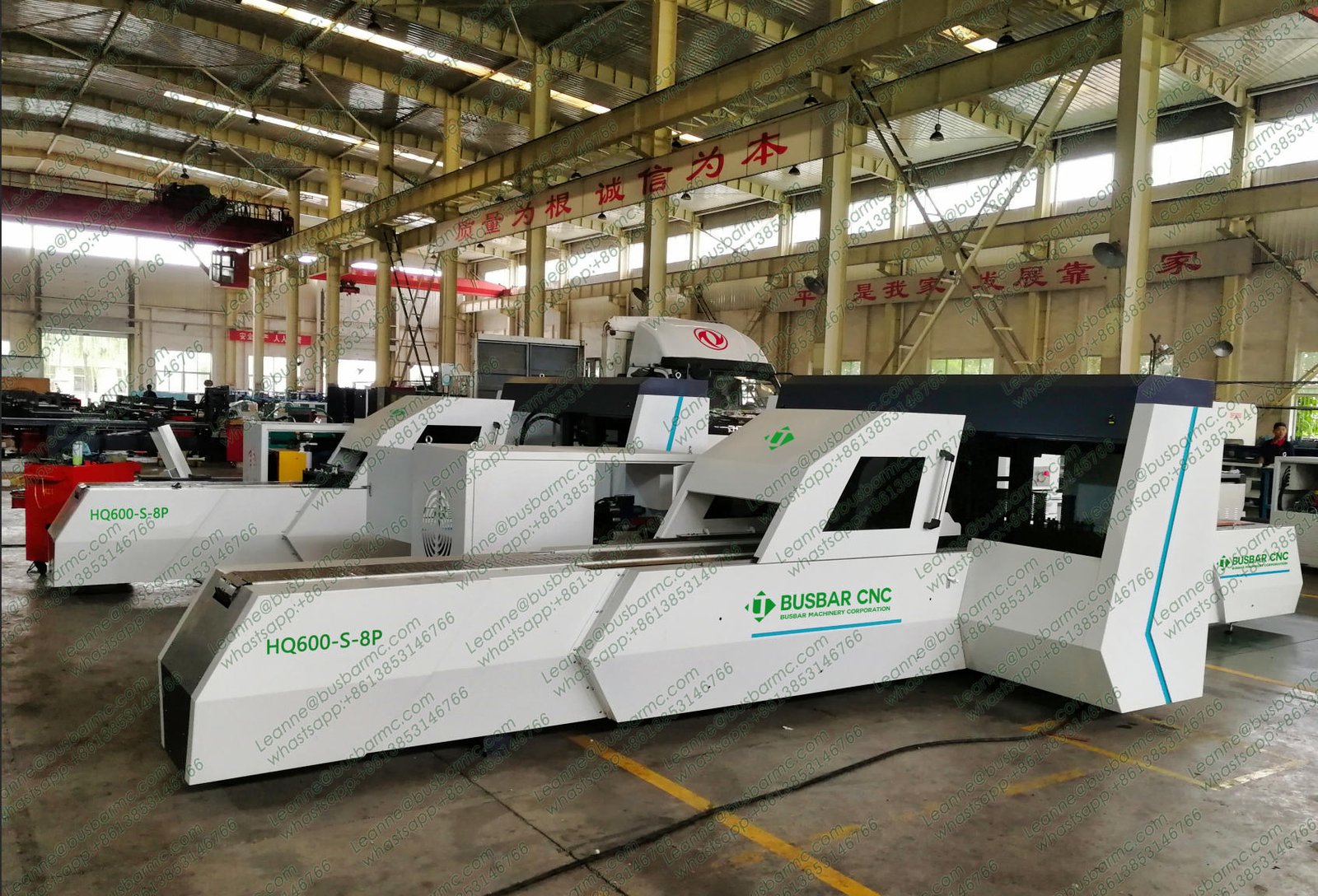 HQ600-S-8P CNC busbar punching machine